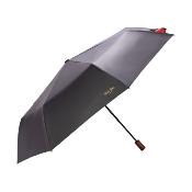 Parapluie pliant - Noir avec intérieur fleuri
