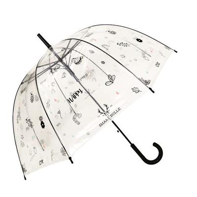Parapluie cloche transparent automatique pour femme - Happy