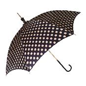Ombrelle de luxe à pois - Fabriquée à la main en Italie