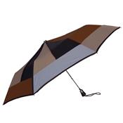 Parapluie pagode - pliant - ouverture automatique - chocolat, caramel, vanille et moka