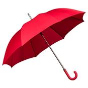 Grand parapluie - ouverture automatique - rouge
