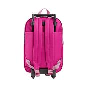 Sac à dos à roulettes Frozen 2 pour enfants - Poignée rétractable et roulettes - Bretelles rembourrées réglables - Taille unique