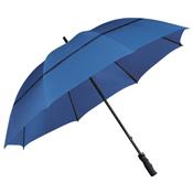 Parapluie droit de golf - bleu clair - toile recyclée
