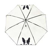 Parapluie pliant automatique transparent - Chien