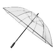 Parapluie transparent 120cm de diamètre grande protection - Transparent