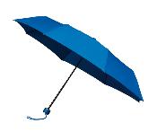 Parapluie pliant pour homme et femme - Résistant au vent - Bleu cobalt