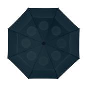 Automatique Parapluie pliant pour femme - Résistant au vent - Large protection 100 cm - Bleu marine