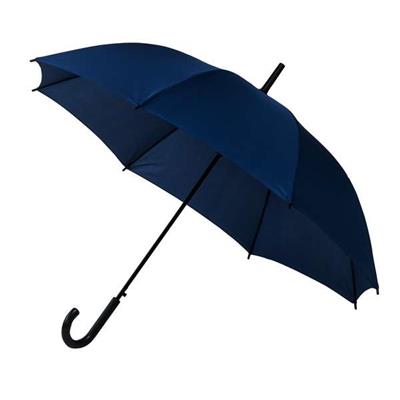 Parapluie droit automatique - Résistant au vent -bleu marine