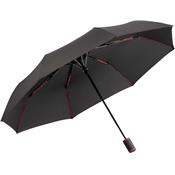Parapluie pliant automatique - avec le système intérieur rouge