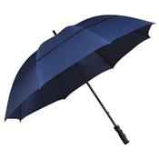 Parapluie droit de golf - bleu marine - toile recyclée