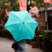 Parapluie Blunt Metro - Automatique - Pliant - Résistant à des vents de plus de 60 km/h - Menthe