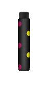 Mini parapluie pliant femme et homme - Ouverture Manuelle - 240 GR - Noir à pois qui change de couleurs