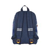 Sac à dos pour l'école avec poches avant - Bretelles réglables et souples - Avec détails réfléchissants pour plus de sécurité - Dinosaures