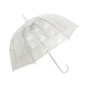 Parapluie cloche transparent - imprimé Cerises