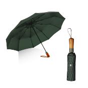Parapluie pliant automatique pour homme - Parapluie triple - Vert