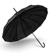 Parapluie long pagode - Black