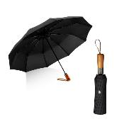Parapluie pliant automatique pour homme - Parapluie triple - Noir
