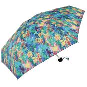 Parapluie pliant compact pour femme - Galerie verte florale