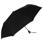 Parapluie pliant -Ouverture et fermeture automatiques - Compact 28 cm - Fabrication française - Noir