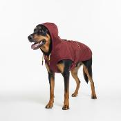 Anorak imperméable pour chien - Protection contre la pluie et le vent - Polyester résistant - ABF255-P