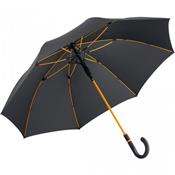 Parapluie - Bordure orange - Automatique - Résistant au vent