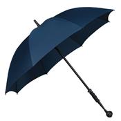 Parapluie de golf - bleu marine - ramasse balle intégré