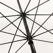 Grand parapluie de golf pour deux personnes - Résistant au vent - 10 baleines -  diamètre de 103 cm - Rouge