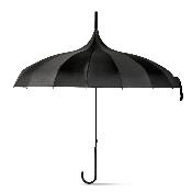 Parapluie long pagode - Black