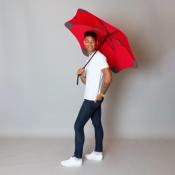 Parapluie Blunt - Exec - Résistant à des vents de plus de 115km/h - Toile XXL - Rouge