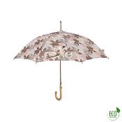 Parapluie écologique automatique - Fait de plastique recyclé - Large protection de 102 CM de diamètre - Motif orchidée