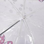 Parapluie cloche pour enfants - Parapluie fille rose - Manche noir - Minnie Mouse