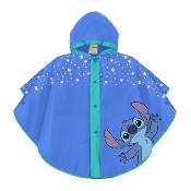 Poncho de pluie pour enfants de 3 à 6 ans - Bleu - Stitch