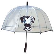 Parapluie cloche pour enfants - Chien - Bordure réflechissante pour être visible la nuit