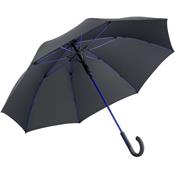 Parapluie long - Automatique - Résistant au vent - Bleu ... l'intérieur - Conception Allemande
