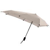 Parapluie senzø anti-tempête pliant - Ouverture automatique - Toile couleur crème