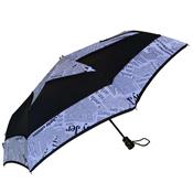 Parapluie pliant automatique - Fabrication française - Noir & imprimé journal